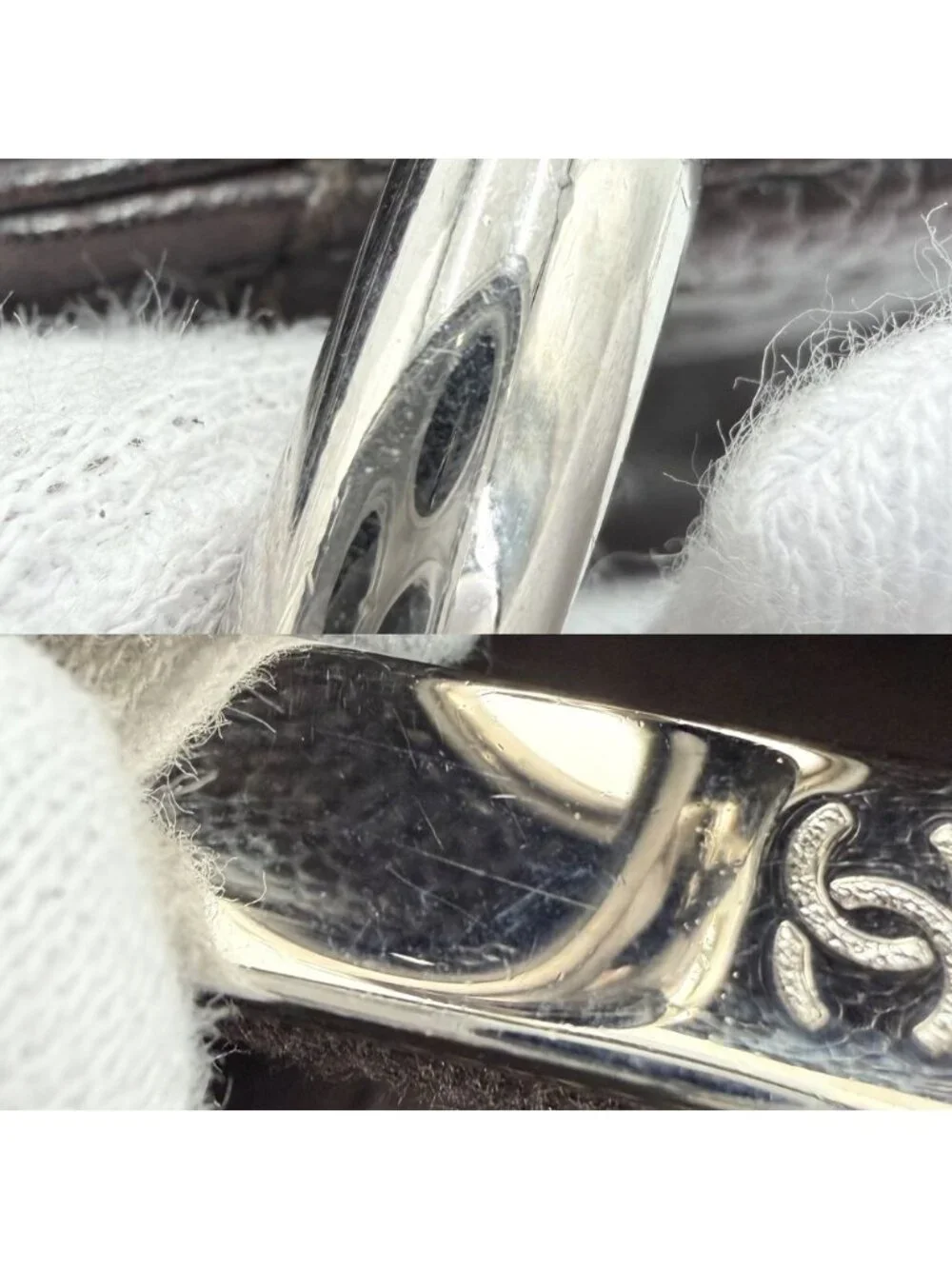 Chanel Handbag Grand Shopping Tote GST Quilted Chain CC Logo Shoulder Caviar